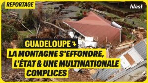 Guadeloupe : la montagne s'effondre, l'&eacute;tat et une multinationale complices  - Carri&egrave;res Deshaies Guadeloupe Montagne SADG Vid&eacute;o