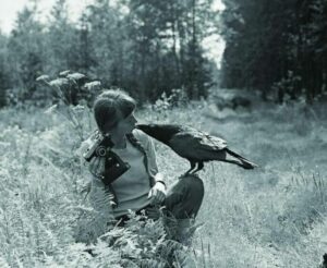 La biologiste Simona Kossak a v&eacute;cu plus de 30 ans dans la for&ecirc;t entour&eacute;e d&rsquo;animaux  - Animaux Biologie Lech Wilczek Nature Pologne Recherche scientifique Simona Kossak