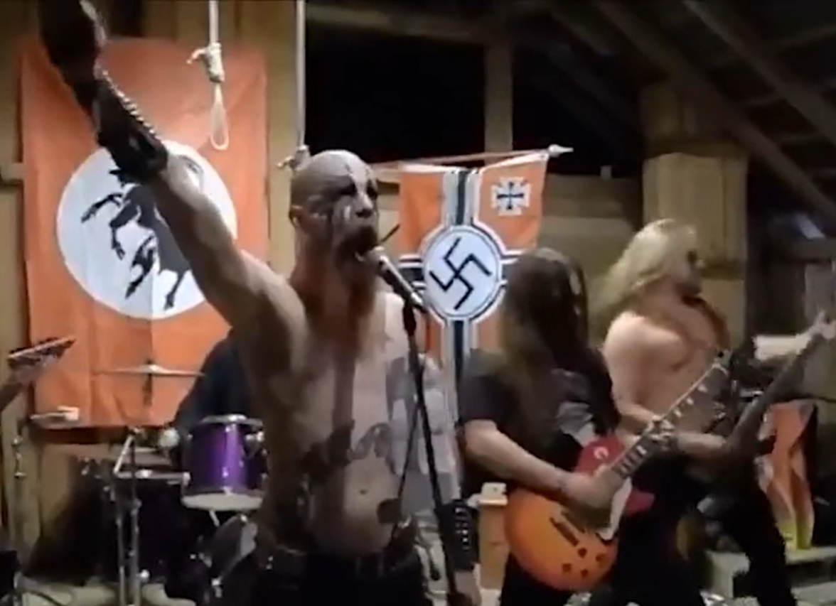 « Nous tuerons les parasites un par un » : le Grand Est accueille de nouveau un concert néonazi  - Black Metal Blitzkrieg Concert Frangar Goatmoon Néonazisme Nordglanz Sunwheel