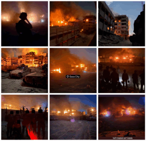 Gaza en flammes: la &ldquo;touche finale&rdquo; avant le retrait des troupes isra&euml;liennes  - Gaza G&eacute;nocide &agrave; Gaza Isra&euml;l