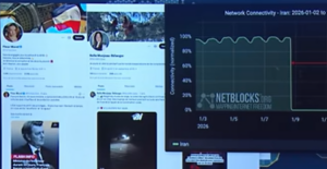 Des influenceurs "patriotes fran&ccedil;ais" disparus depuis la coupure internet en Iran  - Iran Manipulation des m&eacute;dias M&eacute;dias Patriotisme R&eacute;seaux sociaux Vid&eacute;o