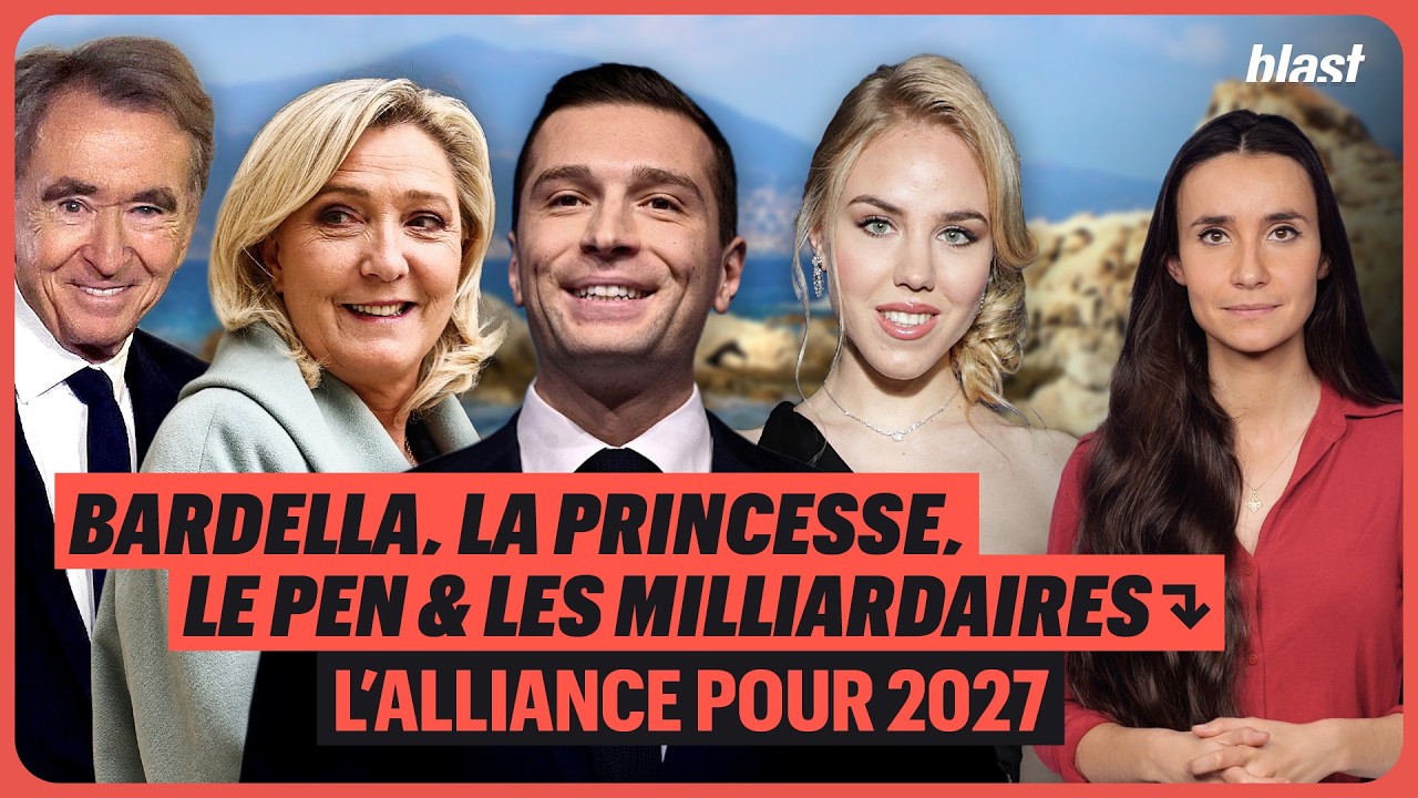Bardella, la Princesse, Le Pen et les milliardaires : l&rsquo;alliance pour 2027  - Bernard Arnault D&eacute;sinformation &Eacute;lection pr&eacute;sidentielle &Eacute;lections Extr&ecirc;me-droite Ind&eacute;pendance des m&eacute;dias Jordan Bardella Journalisme Manipulation des m&eacute;dias Marine Le Pen M&eacute;dias Paris Match Patronat Politique Rassemblement national