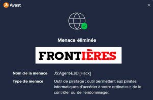 Fronti&egrave;res : appels au meurtre et malwares &agrave; volont&eacute;, le m&eacute;dia toxique par excellence  - Cybers&eacute;curit&eacute; Donn&eacute;es personnelles Donn&eacute;es sensibles Extr&ecirc;me-droite Journalisme LMOUS M&eacute;dia Fronti&egrave;res Menaces de mort RGPD S&eacute;curit&eacute; S&eacute;curit&eacute; informatique