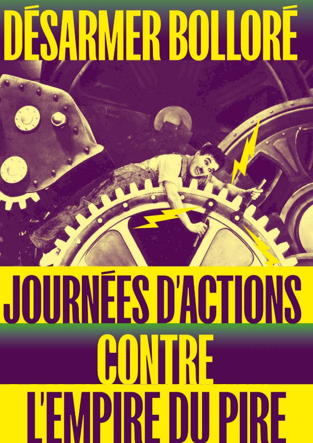 &laquo;&nbsp;D&eacute;sarmer Bollor&eacute;&nbsp;&raquo;&nbsp;: la lutte contre le milliardaire gagne les plages du Finist&egrave;re  - Capitalisme Extr&ecirc;me-droite Greenwashing Ind&eacute;pendance des m&eacute;dias Manipulation des m&eacute;dias M&eacute;dias Milliardaires Vincent Bollor&eacute;