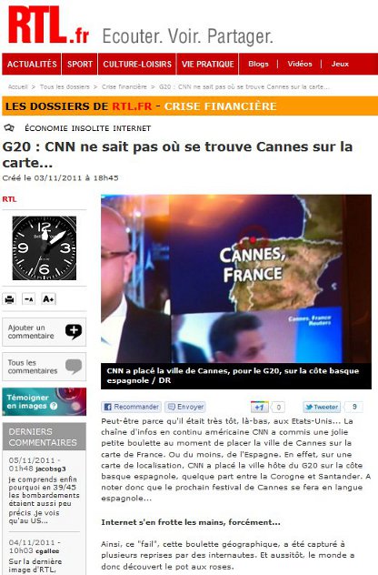 RTL Cannes côte basque